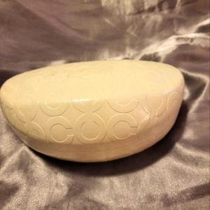 Coach clamshell sunglasses case